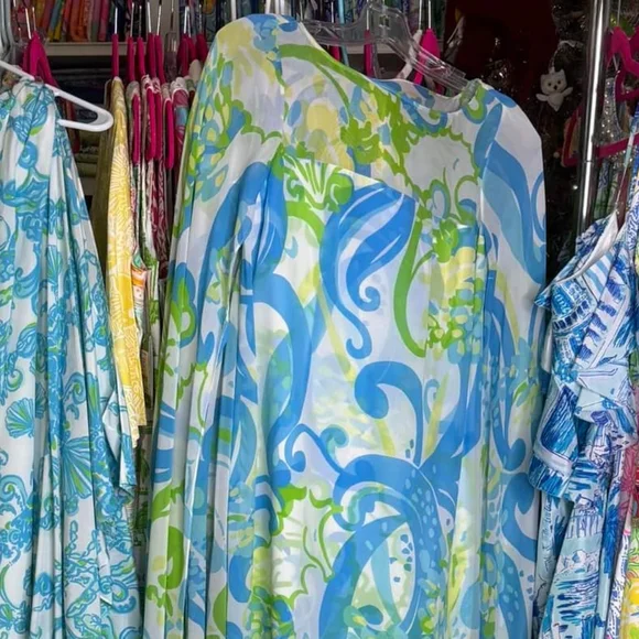 Lilly Pulitzer HTF 🦄 Kingston Maxi Caftan. Size 2. - Picture 3 of 7